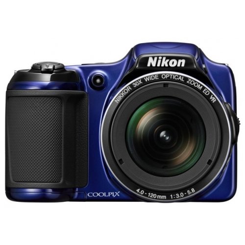 Купить Цифровые фотоаппараты Nikon Coolpix L820 Blue - цена в Харькове, Киеве, Днепре, Одессе
в интернет-магазине Telemart фото