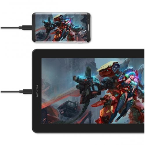 Графічний монітор Huion Kamvas 13 (GS1331) Black купити в Україні: Київ, Львів, Хмельницький, Тернопіль, Івано-Франківськ | Низька ціна, відгуки, характеристики від TELEMART фото