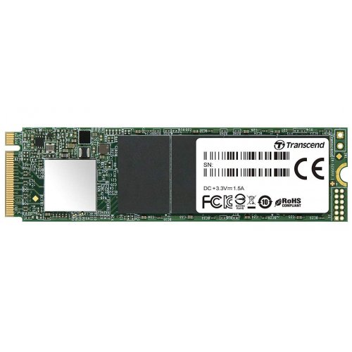 Ssd-диск Transcend MTE110 256GB M.2 (2280 PCI-E) (TS256GMTE110S) (Стан нового, 849866) купити в Україні: Київ, Львів, Хмельницький, Тернопіль, Івано-Франківськ | Перевірка сумісності, низька ціна, відгуки, характеристики від TELEMART фото