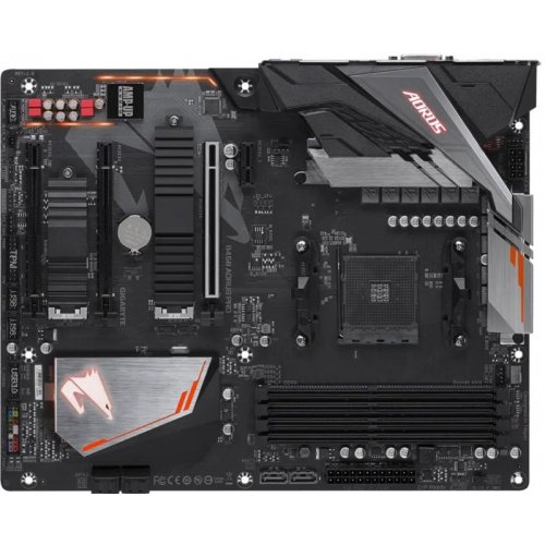 Материнская плата Gigabyte B450 AORUS PRO (sAM4, AMD B450) (Восстановлено продавцом, 849874) купить в Украине: Киев, Днепр, Харьков, Одесса  | Проверка совместимости, низкая цена, отзывы, характеристики от TELEMART фото