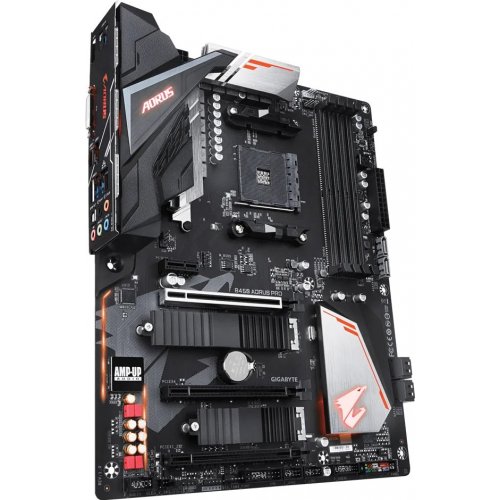 Материнская плата Gigabyte B450 AORUS PRO (sAM4, AMD B450) (Восстановлено продавцом, 849874) купить в Украине: Киев, Днепр, Харьков, Одесса  | Проверка совместимости, низкая цена, отзывы, характеристики от TELEMART фото