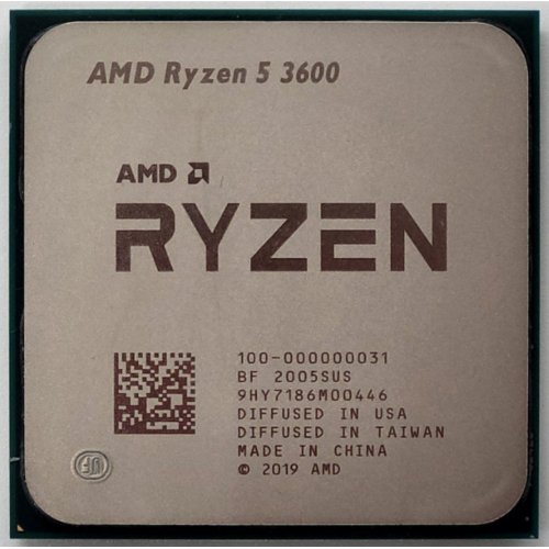 Процесор AMD Ryzen 5 3600 3.6(4.2)GHz 32MB sAM4 Tray (100-000000031) (Відновлено продавцем, 849897) купити в Україні: Київ, Львів, Хмельницький, Тернопіль, Івано-Франківськ | Перевірка сумісності, низька ціна, відгуки, характеристики від TELEMART фото