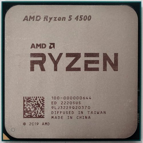 Процесор AMD Ryzen 5 4500 3.6(4.1)GHz 8MB sAM4 Tray (100-000000644) (Відновлено продавцем, 849899) купити в Україні: Київ, Львів, Хмельницький, Тернопіль, Івано-Франківськ | Перевірка сумісності, низька ціна, відгуки, характеристики від TELEMART фото