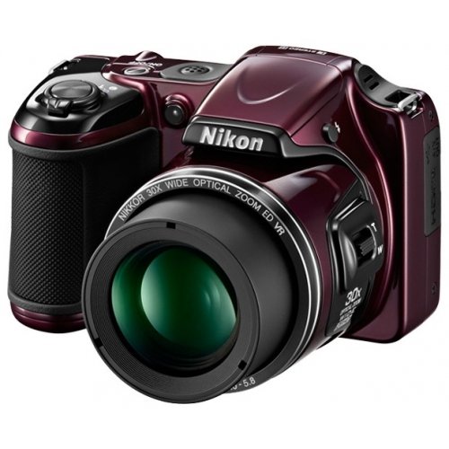 Купить Цифровые фотоаппараты Nikon Coolpix L820 Plum - цена в Харькове, Киеве, Днепре, Одессе
в интернет-магазине Telemart фото