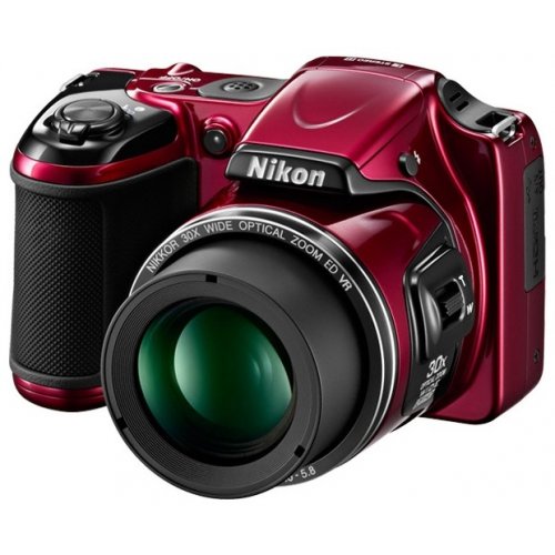 Купить Цифровые фотоаппараты Nikon Coolpix L820 Red - цена в Харькове, Киеве, Днепре, Одессе
в интернет-магазине Telemart фото