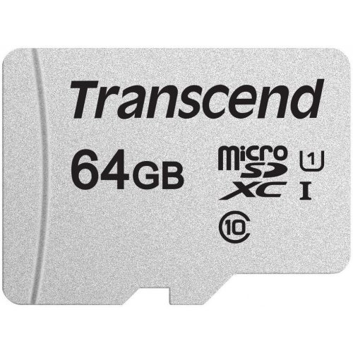Купить Карта памяти Transcend microSDXC 64GB Class 10 UHS-I (без адаптера) (TS64GUSD300S) - цена в Харькове, Киеве, Днепре, Одессе
в интернет-магазине Telemart фото