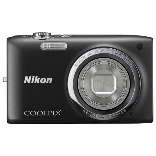 Купити Цифрові фотоапарати Nikon Coolpix S2700 Black - ціна в Києві, Львові, Вінниці, Хмельницькому, Франківську, Україні | інтернет-магазин TELEMART.UA фото