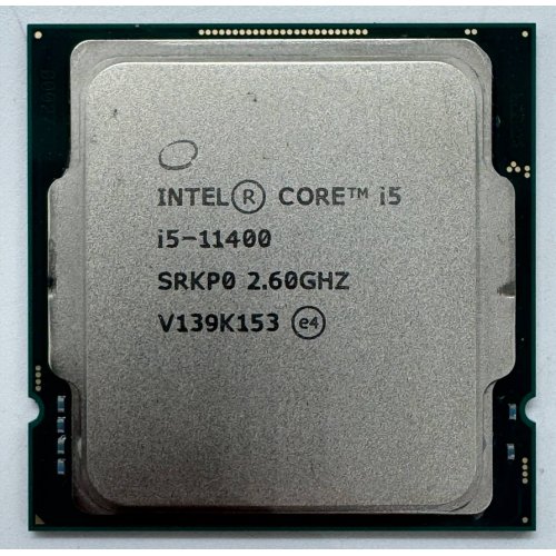 Процессор Intel Core i5-11400F 2.6(4.4)GHz 12MB s1200 Tray (CM8070804497016) (Восстановлено продавцом, 850508) купить в Украине: Киев, Днепр, Харьков, Одесса  | Проверка совместимости, низкая цена, отзывы, характеристики от TELEMART фото