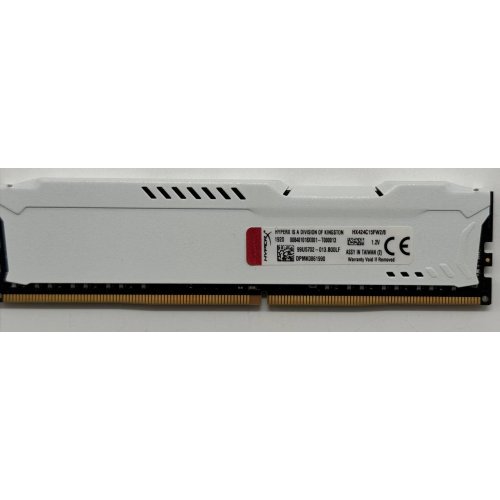 Озу Kingston DDR4 8GB 2400Mhz HyperX FURY Black (HX424C15FB2/8) (Восстановлено продавцом, 850509) купить в Украине: Киев, Днепр, Харьков, Одесса  | Проверка совместимости, низкая цена, отзывы, характеристики от TELEMART фото