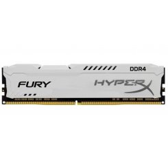 Озу Kingston DDR4 8GB 2400Mhz HyperX Fury White (HX424C15FW2/8) (Восстановлено продавцом, 850509)