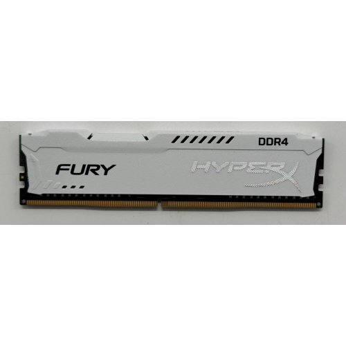 Озп Kingston DDR4 8GB 2400Mhz HyperX Fury White (HX424C15FW2/8) (Відновлено продавцем, 850509) купити в Україні: Київ, Львів, Хмельницький, Тернопіль, Івано-Франківськ | Перевірка сумісності, низька ціна, відгуки, характеристики від TELEMART фото