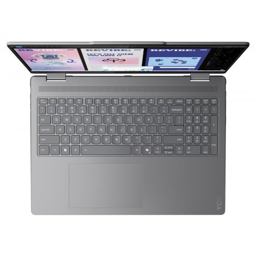 Ноутбук Lenovo Yoga 7 2-in-1 16ILL10 (83JT003LRA) Luna Grey купить в Украине: Киев, Днепр, Харьков, Одесса  | Низкая цена, отзывы, характеристики от TELEMART фото
