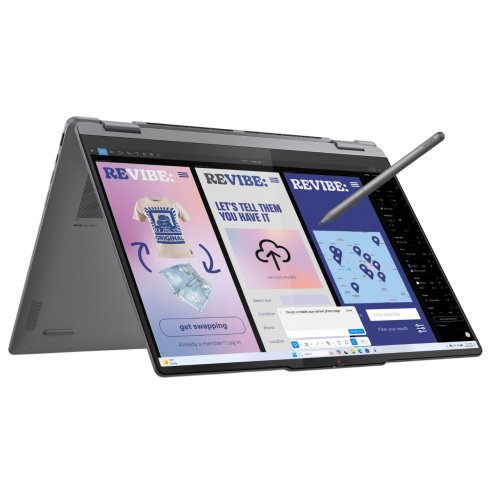Ноутбук Lenovo Yoga 7 2-in-1 16ILL10 (83JT003LRA) Luna Grey купить в Украине: Киев, Днепр, Харьков, Одесса  | Низкая цена, отзывы, характеристики от TELEMART фото