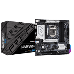 Материнская плата AsRock B560M Pro4 (s1200, Intel B560) (Восстановлено продавцом, 850594)
