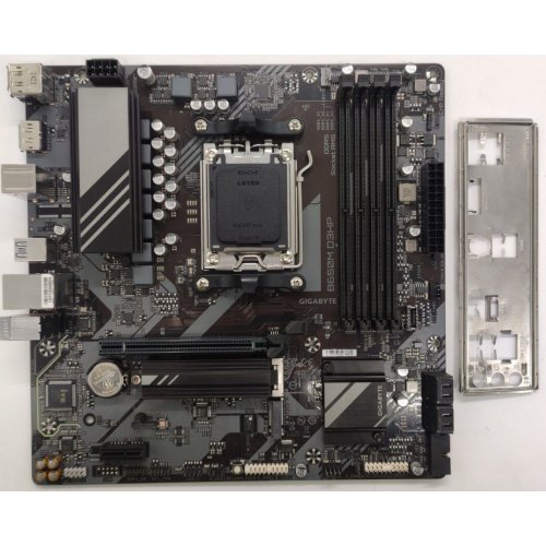 Материнская плата Gigabyte B650M D3HP (sAM5, AMD B650) (Восстановлено продавцом, 850595) купить в Украине: Киев, Днепр, Харьков, Одесса  | Проверка совместимости, низкая цена, отзывы, характеристики от TELEMART фото