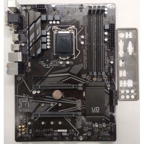 Материнская плата Gigabyte B460 HD3 (s1200, Intel B460) (Восстановлено продавцом, 850596) купить в Украине: Киев, Днепр, Харьков, Одесса  | Проверка совместимости, низкая цена, отзывы, характеристики от TELEMART фото