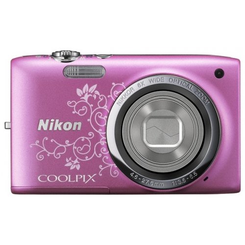 Купити Цифрові фотоапарати Nikon Coolpix S2700 Pink Lineart - ціна в Києві, Львові, Вінниці, Хмельницькому, Франківську, Україні | інтернет-магазин TELEMART.UA фото