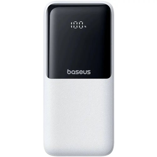 Powerbank Baseus Lipow 20000mAh 22.5W with Built-In USB Type-C/Lightning Cable (P10079102213-00) White купити в Україні: Київ, Львів, Хмельницький, Тернопіль, Івано-Франківськ | Низька ціна, відгуки, характеристики від TELEMART фото