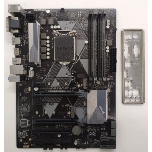 Материнская плата Asus PRIME B360-PLUS (s1151-V2, Intel B360) (Восстановлено продавцом, 850615) купить в Украине: Киев, Днепр, Харьков, Одесса  | Проверка совместимости, низкая цена, отзывы, характеристики от TELEMART фото