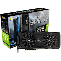 Відеокарта Palit GeForce RTX 3070 JetStream V1 8192MB (NE63070019P2-1040J) LHR (Відновлено продавцем, 850640)