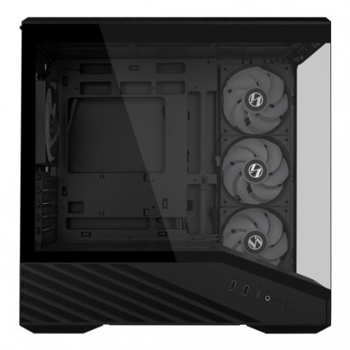 Корпус Lian Li Vector V100R Mini без БП (G99.V100RMIX.00) Black купить в Украине: Киев, Днепр, Харьков, Одесса  | Проверка совместимости, низкая цена, отзывы, характеристики от TELEMART фото