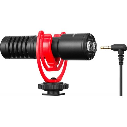 Універсальний мікрофон для камери BOYA BY-MM1+ Black купити в Україні: Київ, Львів, Хмельницький, Тернопіль, Івано-Франківськ | Низька ціна, відгуки, характеристики від TELEMART фото