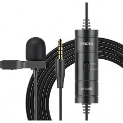 Петличний мікрофон BOYA BY-M1S Black