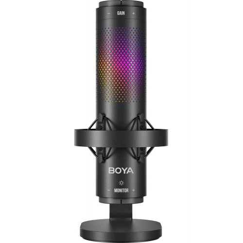 Мікрофон BOYA K9 RGB Black купити в Україні: Київ, Львів, Хмельницький, Тернопіль, Івано-Франківськ | Низька ціна, відгуки, характеристики від TELEMART фото