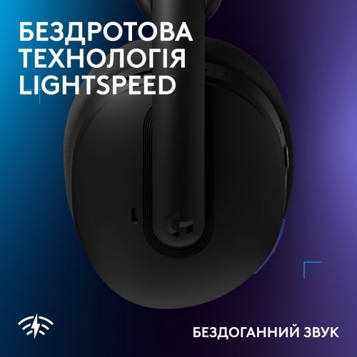 Навушники Logitech G325 Lightspeed Wireless (981-001524) Black купити в Україні: Київ, Львів, Хмельницький, Тернопіль, Івано-Франківськ | Низька ціна, відгуки, характеристики від TELEMART фото