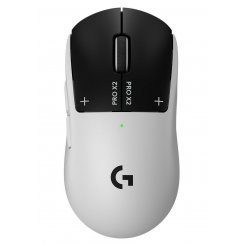 Миша Logitech G Pro X2 Superstrike Lightspeed Wireless (910-007776) White/Black / 44000 DPI / 1000 Гц