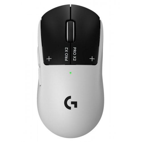 Миша Logitech G Pro X2 Superstrike Lightspeed Wireless (910-007776) White/Black купити в Україні: Київ, Львів, Хмельницький, Тернопіль, Івано-Франківськ | Низька ціна, відгуки, характеристики від TELEMART фото