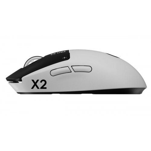 Миша Logitech G Pro X2 Superstrike Lightspeed Wireless (910-007776) White/Black купити в Україні: Київ, Львів, Хмельницький, Тернопіль, Івано-Франківськ | Низька ціна, відгуки, характеристики від TELEMART фото