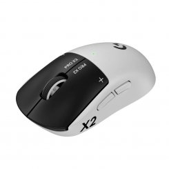 Миша Logitech G Pro X2 Superstrike Lightspeed Wireless (910-007776) White/Black / 44000 DPI / 8000 Гц