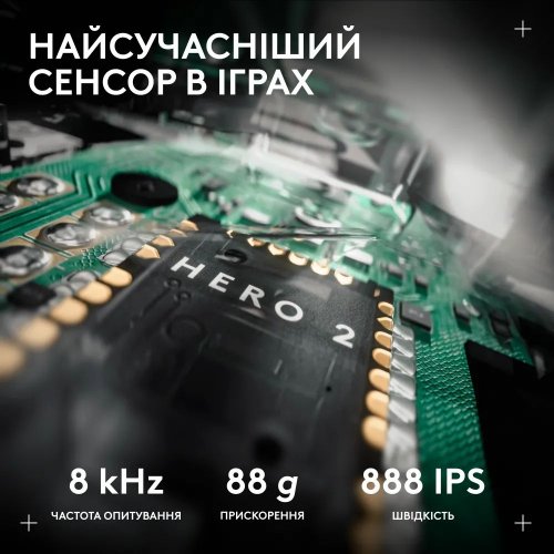 Миша Logitech G Pro X2 Superstrike Lightspeed Wireless (910-007776) White/Black купити в Україні: Київ, Львів, Хмельницький, Тернопіль, Івано-Франківськ | Низька ціна, відгуки, характеристики від TELEMART фото