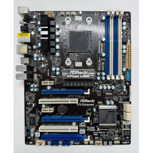 Материнская плата AsRock 970 EXTREME4 (sAM3+, AMD 970) (Восстановлено продавцом, 850785) купить в Украине: Киев, Днепр, Харьков, Одесса  | Проверка совместимости, низкая цена, отзывы, характеристики от TELEMART фото