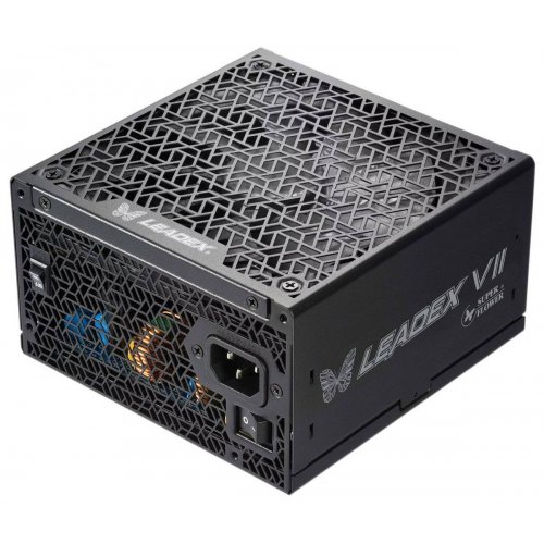 Блок питания Super Flower Leadex VII XG 1000W ATX 3.1 (SF-1000F14XG) Black купить в Украине: Киев, Днепр, Харьков, Одесса  | Проверка совместимости, низкая цена, отзывы, характеристики от TELEMART фото