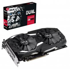 Видеокарта Asus Radeon RX 560 Dual 4096MB (DUAL-RX560-4G) (Восстановлено продавцом, 850792)