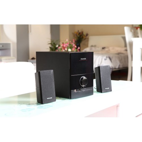 Уцінка акустична система Microlab M-500U Black (Розкрита упаковка, 850801) купити в Україні: Київ, Львів, Хмельницький, Тернопіль, Івано-Франківськ | Низька ціна, відгуки, характеристики від TELEMART фото