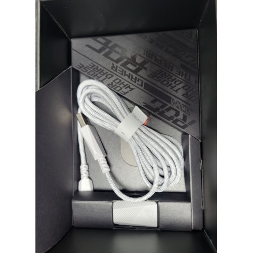 Уценка мышка Asus ROG Harpe II Ace Wireless (90MP0490-BMUA10) White (Следы использования, 850816) купить в Украине: Киев, Днепр, Харьков, Одесса  | Низкая цена, отзывы, характеристики от TELEMART фото