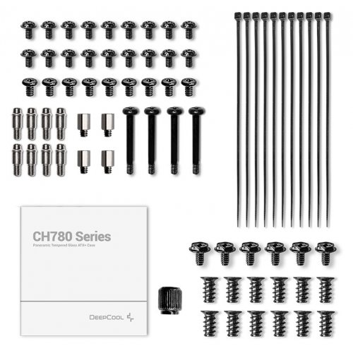 Уцінка корпус Deepcool CH780 Tempered Glass без БЖ (R-CH780-BKADE41-G-1) Black (Розкрита упаковка, 850830) купити в Україні: Київ, Львів, Хмельницький, Тернопіль, Івано-Франківськ | Перевірка сумісності, низька ціна, відгуки, характеристики від TELEMART фото