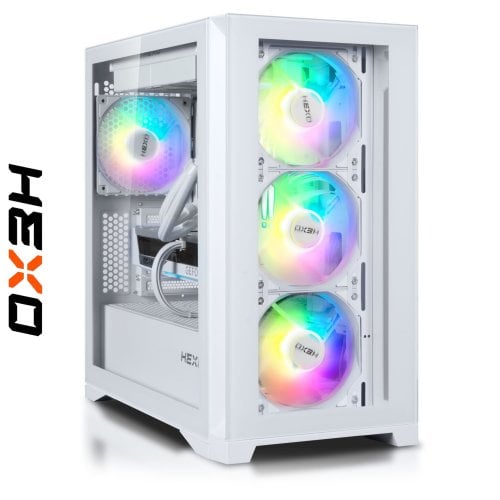 Комп'ютер HEXO Gaming TwinFront Pro (HGP-B850TF780X3DN507-D532S1TWH) White купити в Україні | Telemart фото