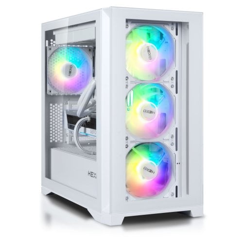 Комп'ютер HEXO Gaming TwinFront Pro (HGP-B850TF780X3DN507-D532S1TWH) White купити в Україні | Telemart фото