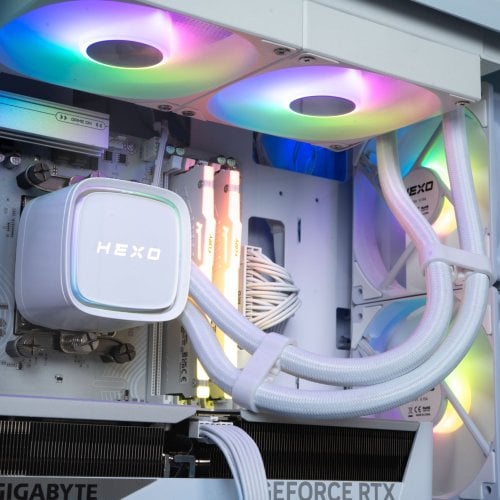 Комп'ютер HEXO Gaming TwinFront Pro (HGP-B850TF780X3DN507-D532S1TWH) White купити в Україні | Telemart фото