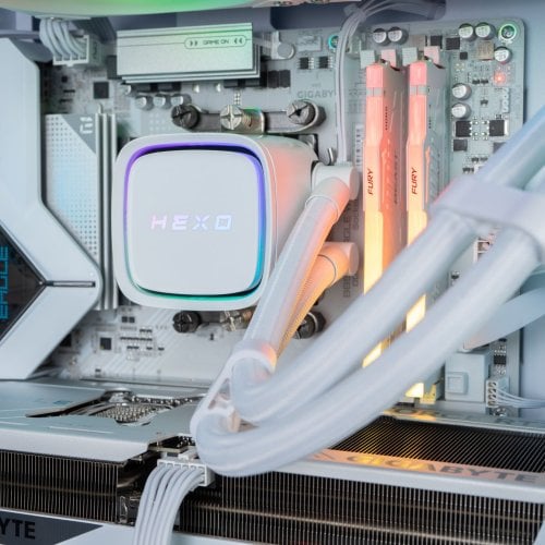 Комп'ютер HEXO Gaming TwinFront Pro (HGP-B850TF780X3DN507-D532S1TWH) White купити в Україні | Telemart фото