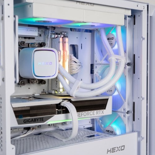 Комп'ютер HEXO Gaming TwinFront Pro (HGP-B850TF780X3DN507-D532S1TWH) White купити в Україні | Telemart фото