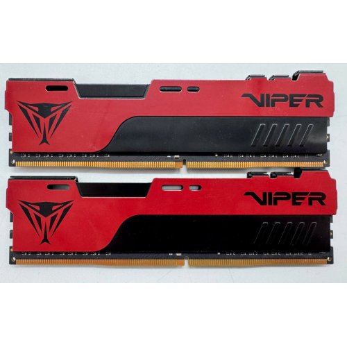 Озп Patriot DDR4 16GB (2x8GB) 3200Mhz Viper Elite II (PVE2416G320C8K) (Відновлено продавцем, 850874) купити в Україні: Київ, Львів, Хмельницький, Тернопіль, Івано-Франківськ | Перевірка сумісності, низька ціна, відгуки, характеристики від TELEMART фото