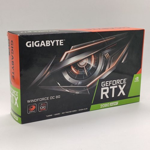 Відеокарта Gigabyte GeForce RTX 2080 SUPER WindForce OC 8192MB (GV-N208SWF3OC-8GD) (Відновлено продавцем, 850879) купити в Україні: Київ, Львів, Хмельницький, Тернопіль, Івано-Франківськ | Перевірка сумісності, низька ціна, відгуки, характеристики від TELEMART фото
