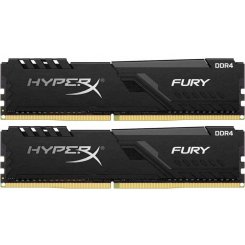 Озп HyperX DDR4 16GB (2x8GB) 2400Mhz FURY Black (HX424C15FB3K2/16) (Відновлено продавцем, 850940)