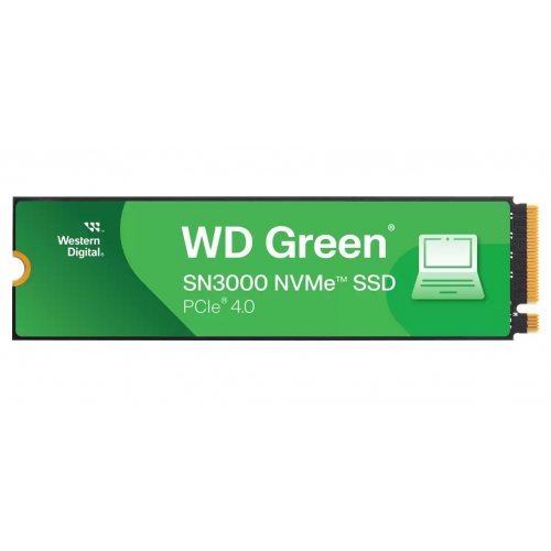 Ssd-диск Western Digital Green SN3000 3D NAND QLC 2TB (2280 PCI-E) NVMe x4 (WDS200T4G0E-00CPS0) (Відновлено продавцем, 850942) купити в Україні: Київ, Львів, Хмельницький, Тернопіль, Івано-Франківськ | Перевірка сумісності, низька ціна, відгуки, характеристики від TELEMART фото