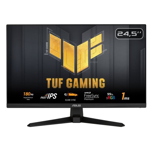 Монітор Asus 24.5" TUF Gaming VG259Q3A (90LM09N0-B01170) Black (Відновлено продавцем, 850944) купити в Україні: Київ, Львів, Хмельницький, Тернопіль, Івано-Франківськ | Низька ціна, відгуки, характеристики від TELEMART фото